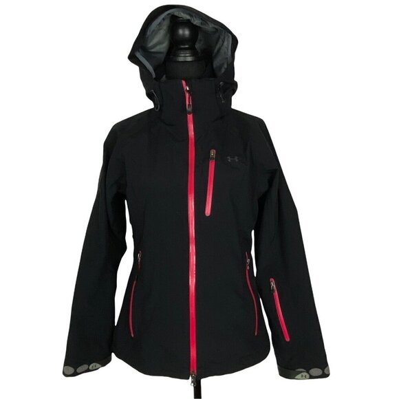 UNDER ARMOUR PERFORMANCE Men Recco Advance Rescue Tech Coat Size S Black - Picture 1 of 11